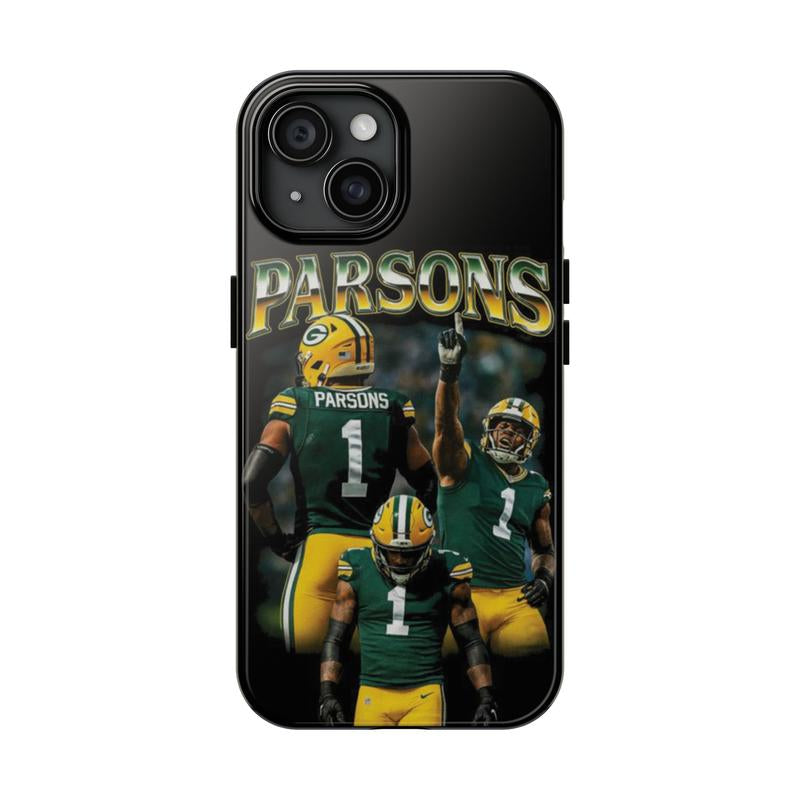 Stylish Mcah Parson & Jordan Love Dual Layer Phone Case for iPhone & Samsung - Perfect Gift for Him/Her!